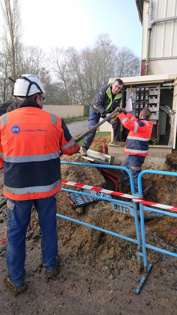Enfouissement des réseaux EDF et France Télécom branchements EDF et raccordements France Télécom