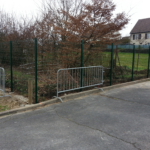 nouveau grillage posé