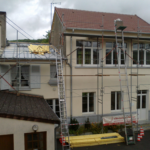 installation des nouveaux liteaux