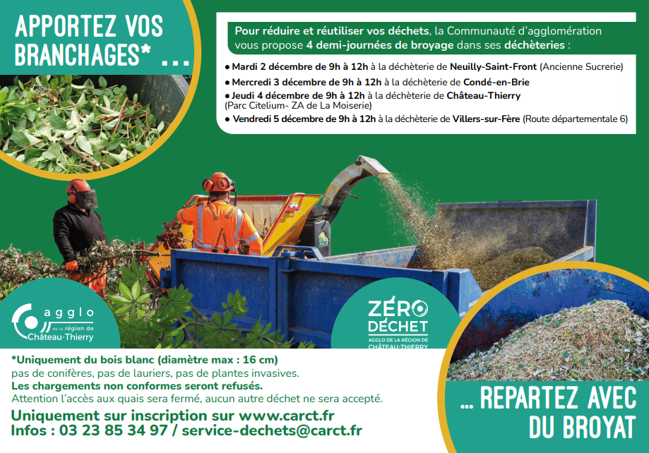 Operation broyage CARCT 2025